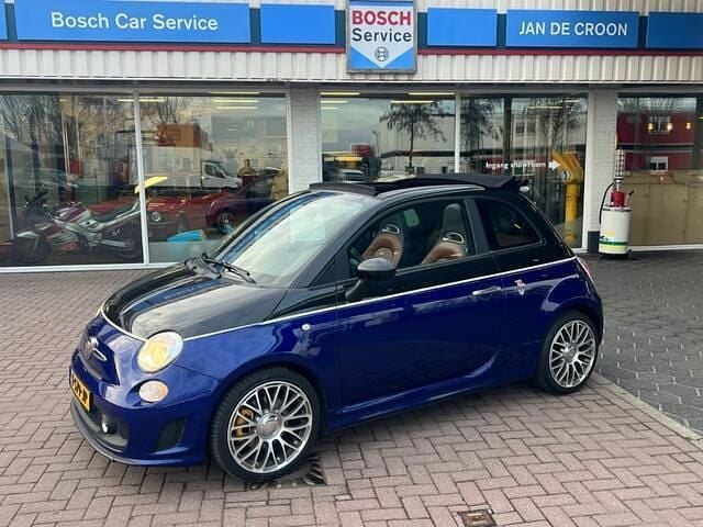 Blauw Occasion 2018 Fiat 500 Abarth Cabriolet | € 15.950 (Super prijs) - Afbeelding 1/4