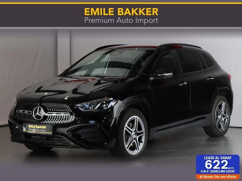 Zwart Gebruikt 2024 Mercedes GLA250 AMG line SUV | € 46.950 (Eerlijke prijs) - Afbeelding 1/4