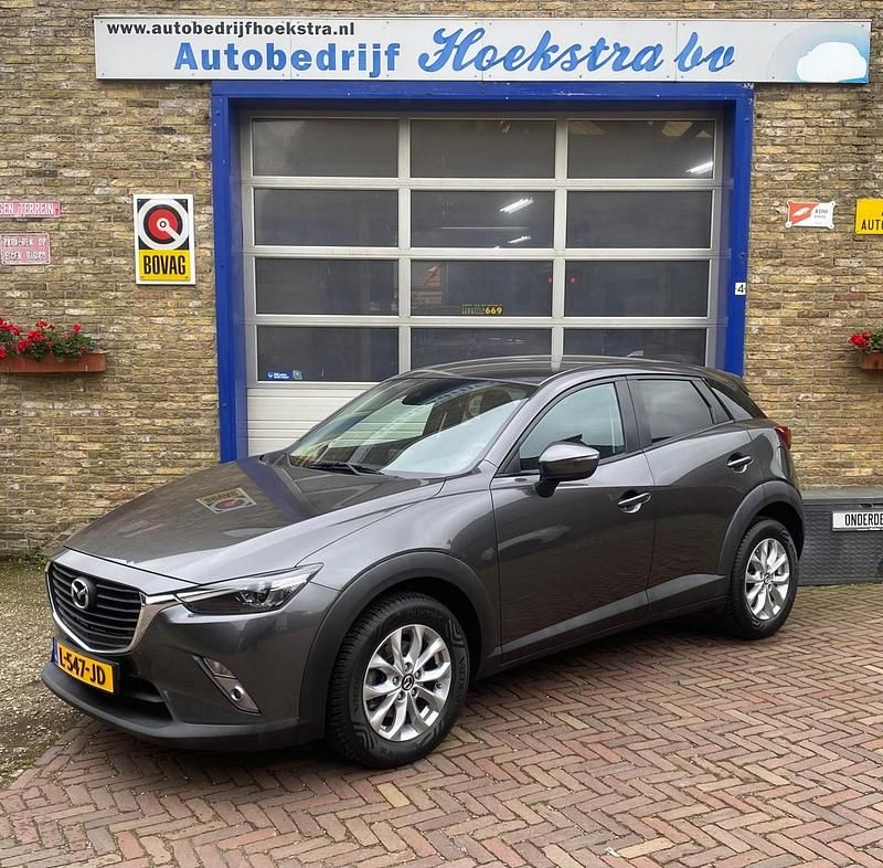Grijs Gebruikt 2018 Mazda CX-3 Luxury SUV | € 13.500 (Eerlijke prijs) - Afbeelding 1/4