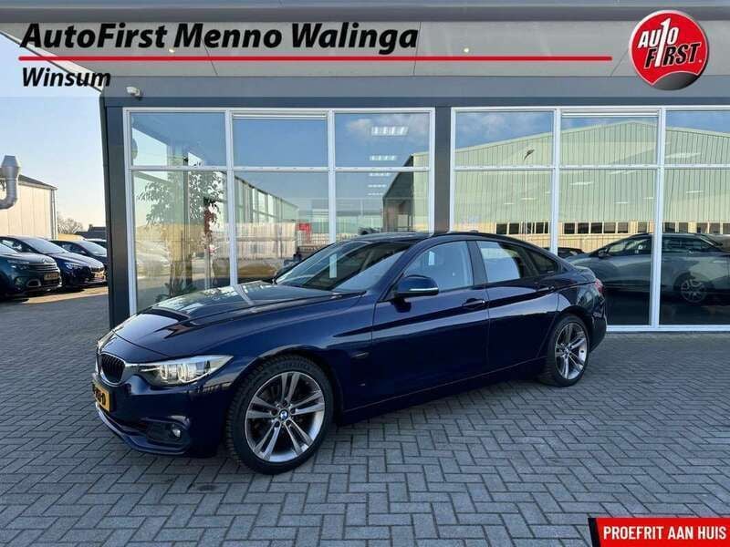 Blauw Gebruikt 2017 BMW 420 Gran Coupé Executive Coupé | € 19.495 (Super prijs) - Afbeelding 1/4