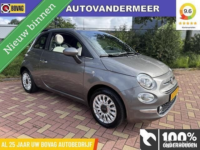 Grijs Gebruikt 2022 Fiat 500C Dolcevita Cabriolet | € 14.940 (Goede deal) - Afbeelding 1/4