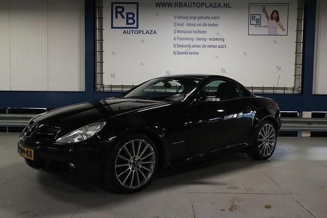 Zwart Gebruikt 2006 Mercedes SLK200 Cabriolet | € 7.750 (Super prijs) - Afbeelding 1/4