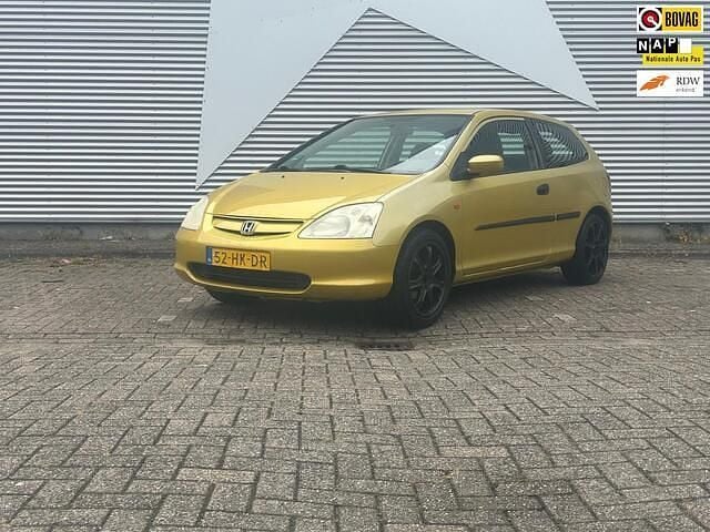 Geel Gebruikt 2001 Honda Civic LS Hatchback | € 1.399 (Goede deal) - Afbeelding 1/4