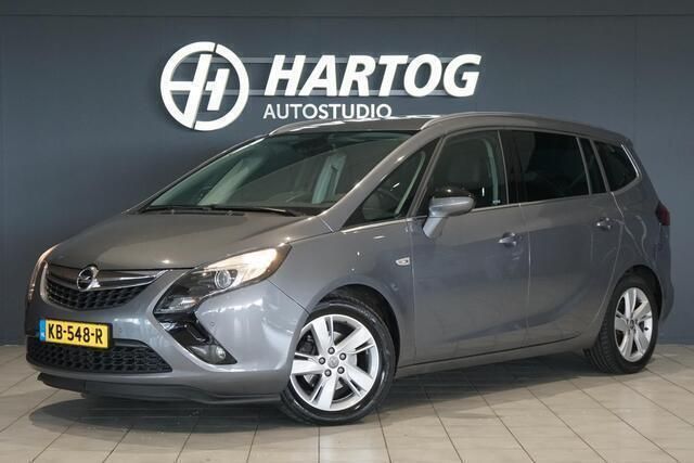 Grijs Gebruikt 2016 Opel Zafira Tourer MPV | € 9.400 (Eerlijke prijs) - Afbeelding 1/4