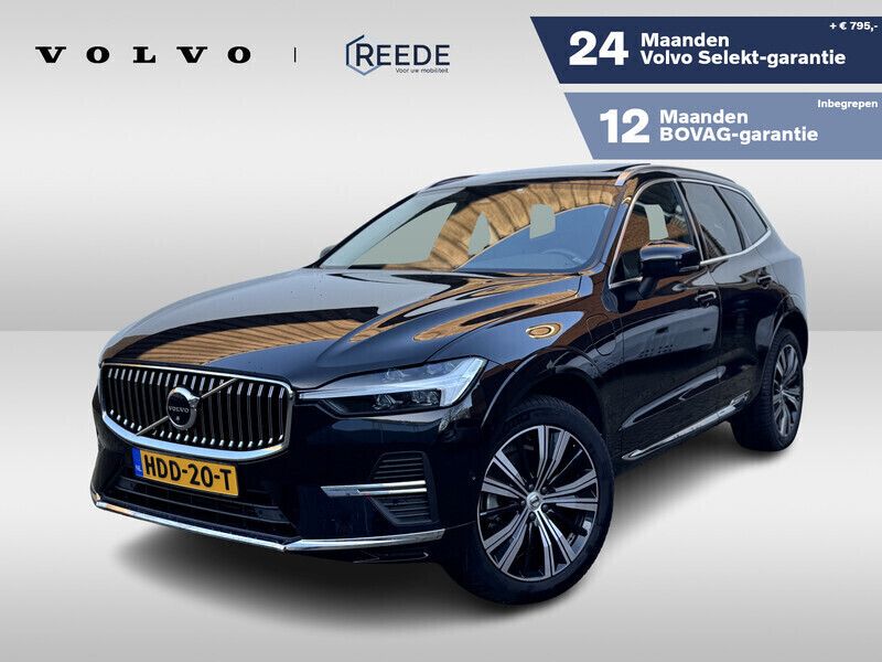 Zwart Gebruikt 2022 Volvo XC60 Inscription SUV | € 47.500 (Eerlijke prijs) - Afbeelding 1/4