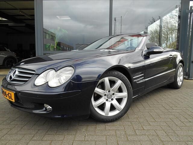 Blauw Occasion 2003 Mercedes SL350 Cabriolet | € 16.950 (Goede deal) - Afbeelding 1/4