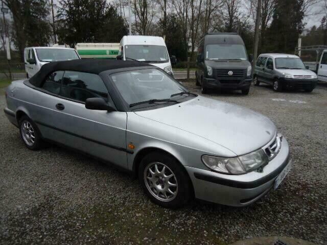 Zilver Gebruikt 1999 Saab 9-3 Cabriolet Cabriolet | € 2.250 (Eerlijke prijs) - Afbeelding 1/4