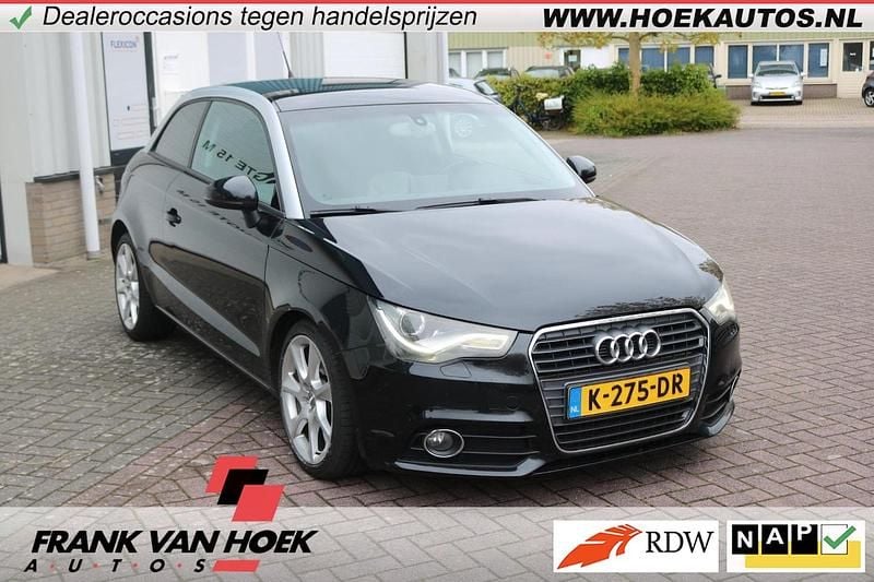 Zwart Gebruikt 2010 Audi A1 Attraction Hatchback | € 6.950 (Eerlijke prijs) - Afbeelding 1/4