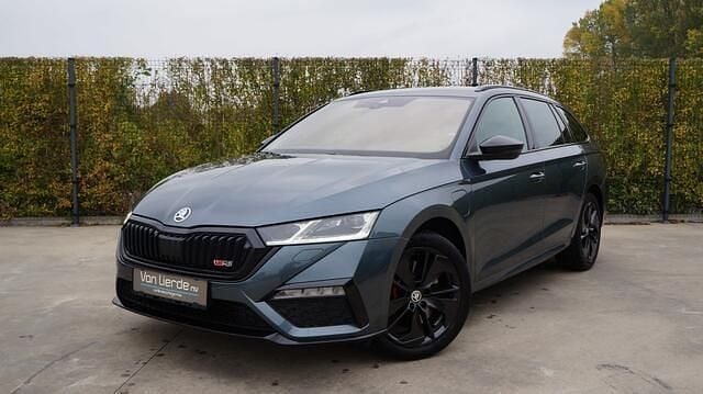 Grijs Gebruikt 2021 Skoda Octavia RS Stationwagen | € 27.990 (Super prijs) - Afbeelding 1/4