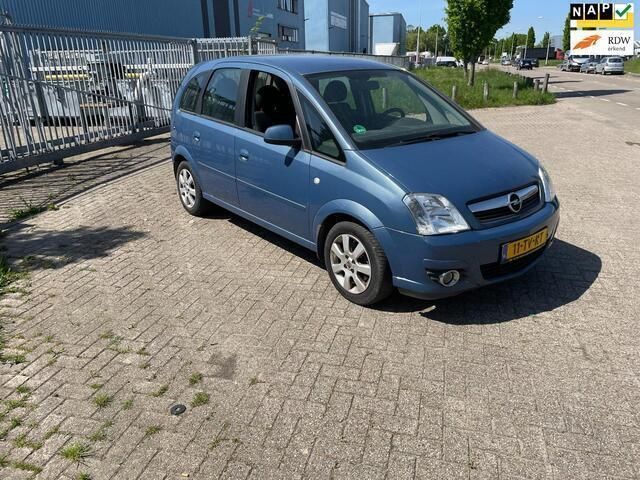 Blauw Gebruikt 2007 Opel Meriva Cosmo MPV | € 1.499 (Eerlijke prijs) - Afbeelding 1/4