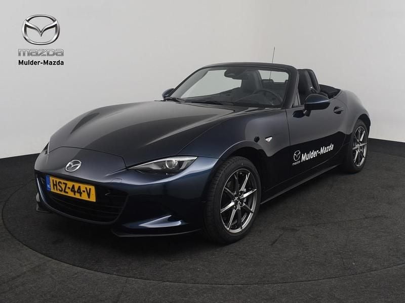 Blauw Gebruikt 2025 Mazda MX5 Exclusive-Line Cabriolet | € 39.995 - Afbeelding 1/4