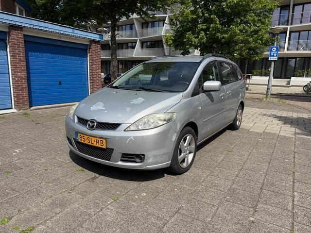 Grijs, metallic lak Gebruikt 2006 Mazda 5 Touring MPV | € 1.700 (Goede deal) - Afbeelding 1/4