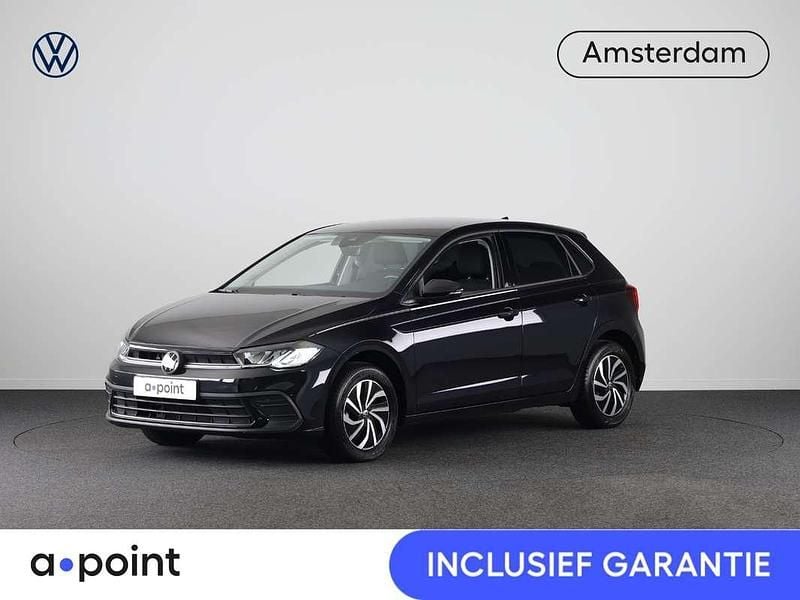 Zwart Gebruikt 2023 VW Polo Life Hatchback | € 18.649 (Goede deal) - Afbeelding 1/3