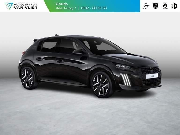 Zwart Nieuw 2025 Peugeot 208 GT-line Hatchback | € 36.043 - Afbeelding 1/4