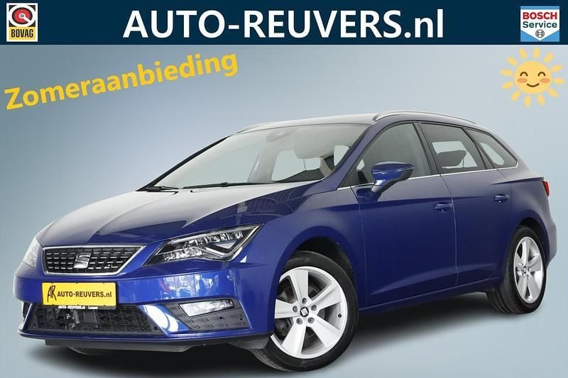 Blauw Gebruikt 2019 Seat Leon Stationwagen | € 15.900 - Afbeelding 1/4