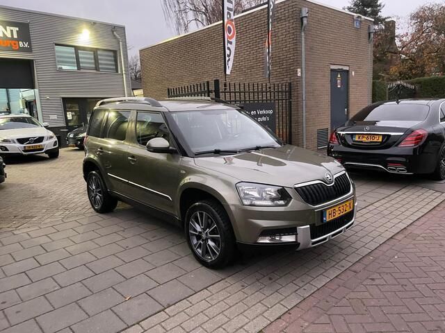 Occasion Skoda Yeti Outdoor 125 PK (91 kW) 2015 Groen, metallic lak SUV