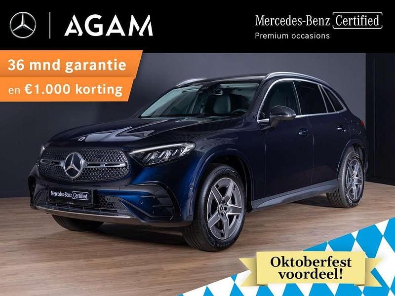Blauw Gebruikt 2024 Mercedes GLC300e AMG line SUV | € 63.450 (Eerlijke prijs) - Afbeelding 1/4