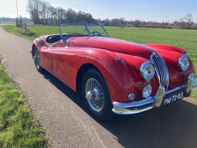 Occasion Jaguar XK 1954 Rood Cabriolet