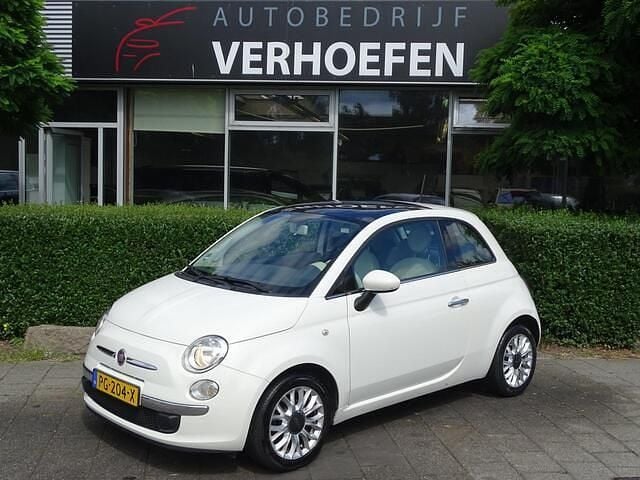Wit Gebruikt 2014 Fiat 500S Hatchback | € 6.450 (Eerlijke prijs) - Afbeelding 1/4