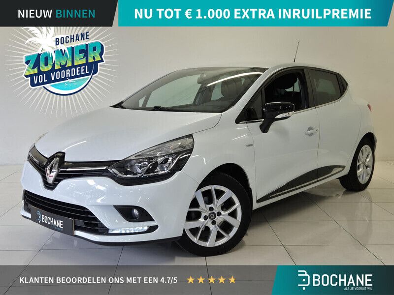 Wit Gebruikt 2018 Renault Clio IV LIMITED Hatchback | € 11.240 - Afbeelding 1/4