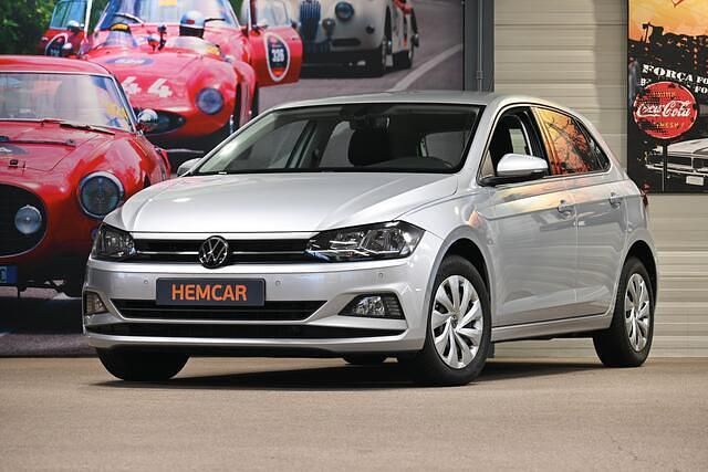 Grijs Occasion 2021 VW Polo Comfortline Hatchback | € 12.950 (Super prijs) - Afbeelding 1/4