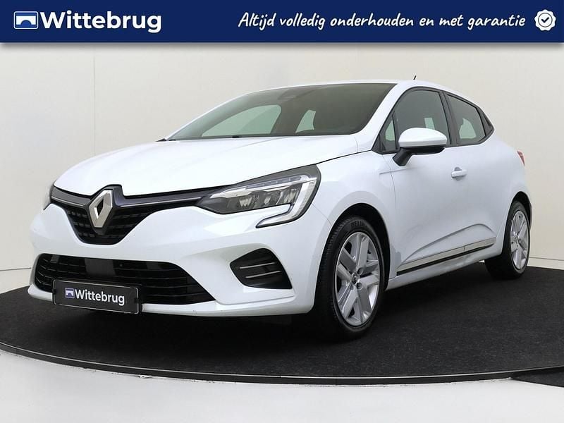 Wit Gebruikt 2021 Renault Clio V Zen Hatchback | € 12.925 (Goede deal) - Afbeelding 1/3