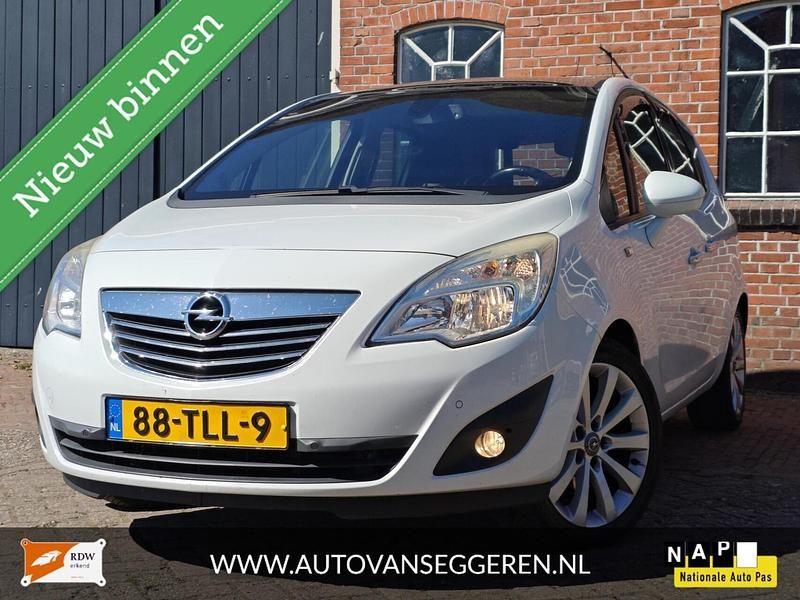 Wit Gebruikt 2012 Opel Meriva MPV | € 3.450 (Goede deal) - Afbeelding 1/4