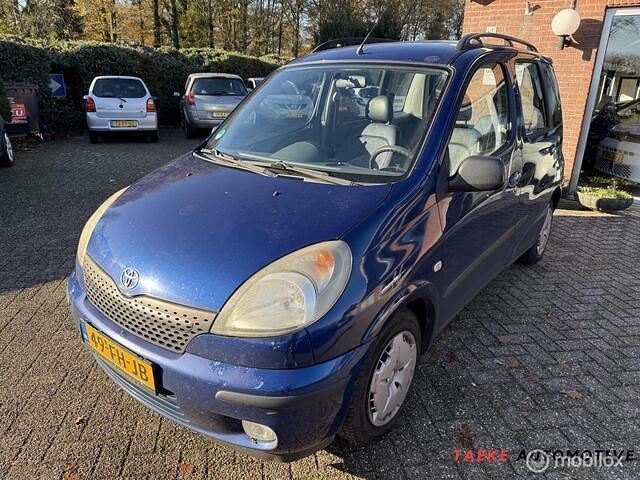 Blauw Gebruikt 2000 Toyota Yaris Verso Luna MPV | € 1.499 (Goede deal) - Afbeelding 1/4