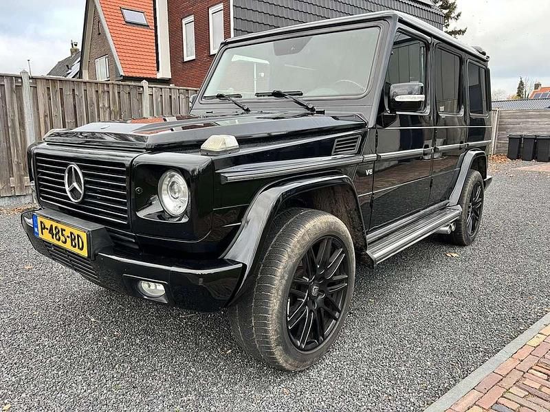 Zwart Gebruikt 2003 Mercedes G500 SUV | € 42.500 (Iets duurder) - Afbeelding 1/4