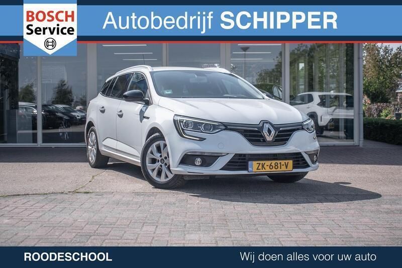 Wit, metallic lak Gebruikt 2019 Renault Mégane GrandTour LIMITED Stationwagen | € 15.450 (Eerlijke prijs) - Afbeelding 1/4