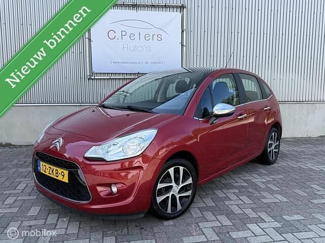 Rood Gebruikt 2012 Citroën C3 Exclusive Hatchback | € 2.950 (Goede deal) - Afbeelding 1/4