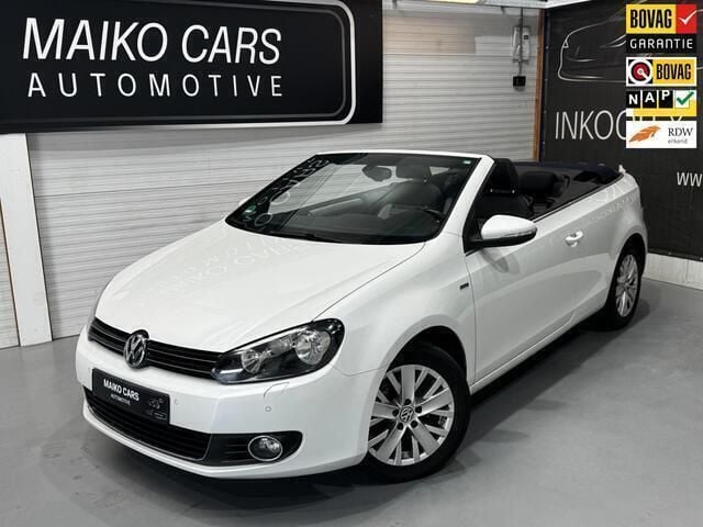 Wit Gebruikt 2014 VW Golf Cabriolet S Cabriolet | € 11.750 (Goede deal) - Afbeelding 1/4