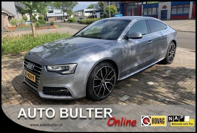 Grijs Gebruikt 2017 Audi A5 Sportback S-Line Hatchback | € 15.250 (Super prijs) - Afbeelding 1/4