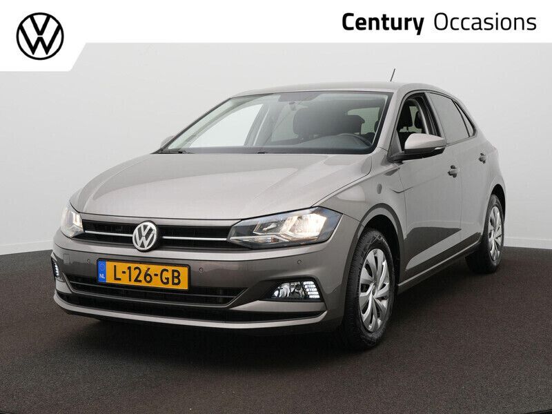 Grijs Gebruikt 2021 VW Polo Comfortline Hatchback | € 16.900 (Goede deal) - Afbeelding 1/4
