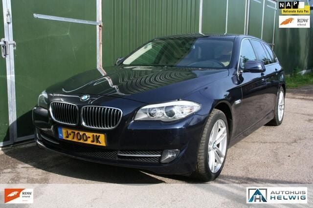 Blauw Gebruikt 2011 BMW 528 Stationwagen | € 6.950 (Super prijs) - Afbeelding 1/4