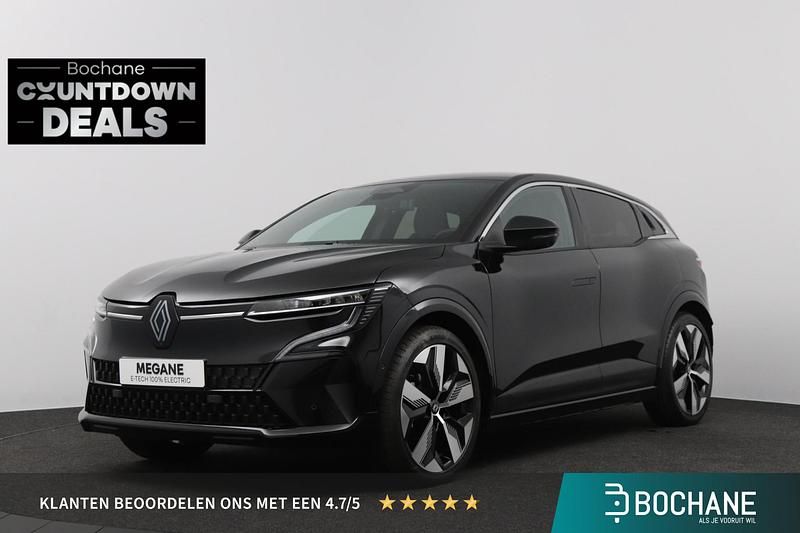 Zwart Nieuw 2025 Renault Megane E-Tech Komfort Hatchback | € 38.995 (Eerlijke prijs) - Afbeelding 1/4