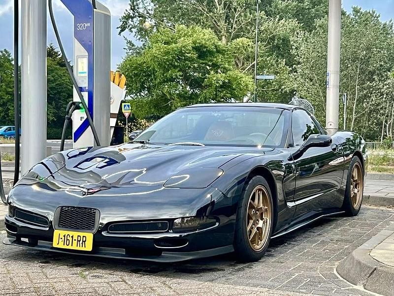 Zwart Gebruikt 2001 Chevrolet Corvette Coupé | € 29.500 - Afbeelding 1/4