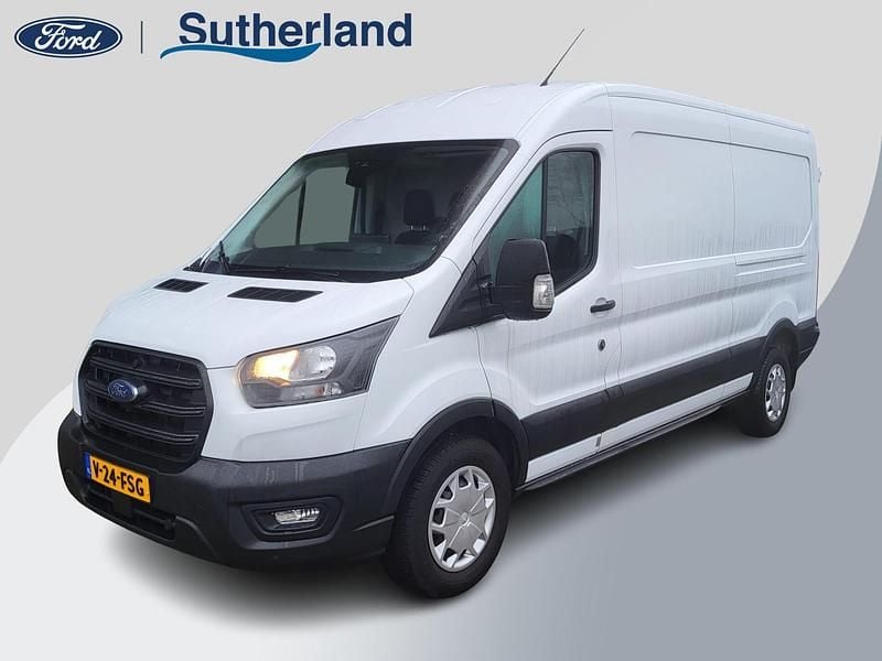 Wit Occasion 2024 Ford Transit Trend Van | € 28.750 (Super prijs) - Afbeelding 1/4