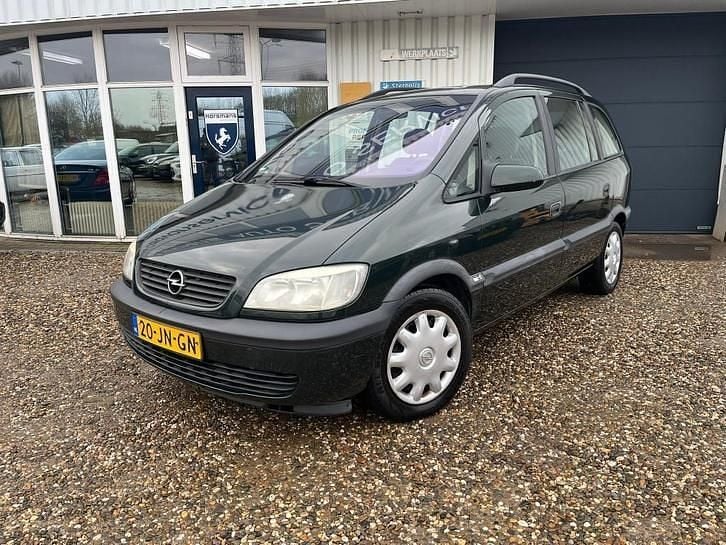 Occasion Opel Zafira Comfort 101 PK (74 kW) 2002 Groen MPV