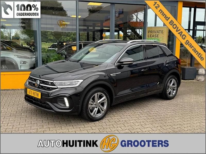 Zwart Gebruikt 2025 VW T-Roc R-line SUV | € 38.895 (Duur) - Afbeelding 1/4