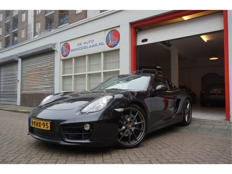 Zwart, metallic lak Gebruikt 2013 Porsche Cayman Coupé | € 44.940 - Afbeelding 1/4