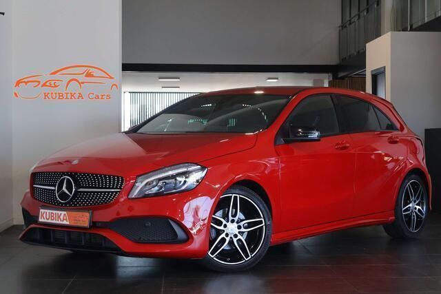 Rood Occasion 2016 Mercedes A180 AMG line Sedan | € 19.499 (Duur) - Afbeelding 1/4
