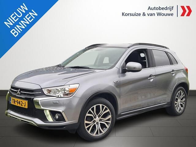 Titanium grey m Gebruikt 2018 Mitsubishi ASX Instyle SUV | € 16.949 (Iets duurder) - Afbeelding 1/4