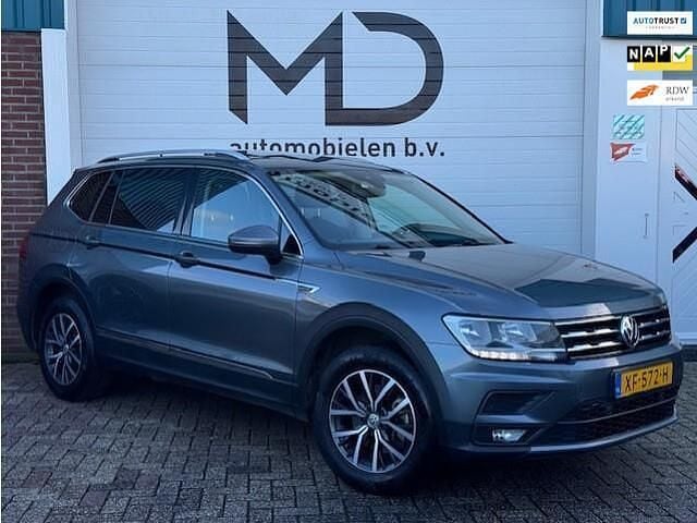 Grijs (metallic) Occasion 2019 VW Tiguan Allspace Comfortline SUV | € 19.999 (Super prijs) - Afbeelding 1/4