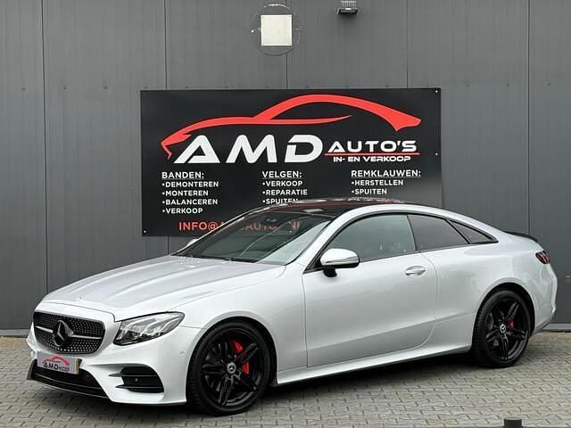 Grijs Gebruikt 2018 Mercedes E200 AMG Coupé | € 26.950 (Super prijs) - Afbeelding 1/4