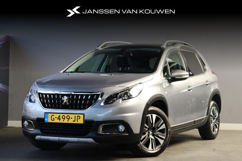 Grijs Gebruikt 2019 Peugeot 2008 Allure SUV | € 17.395 (Goede deal) - Afbeelding 1/4