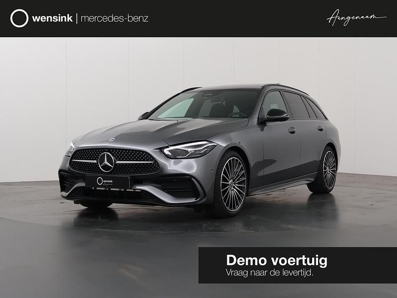 Grijs Gebruikt 2024 Mercedes C180 AMG line Stationwagen | € 59.850 - Afbeelding 1/4