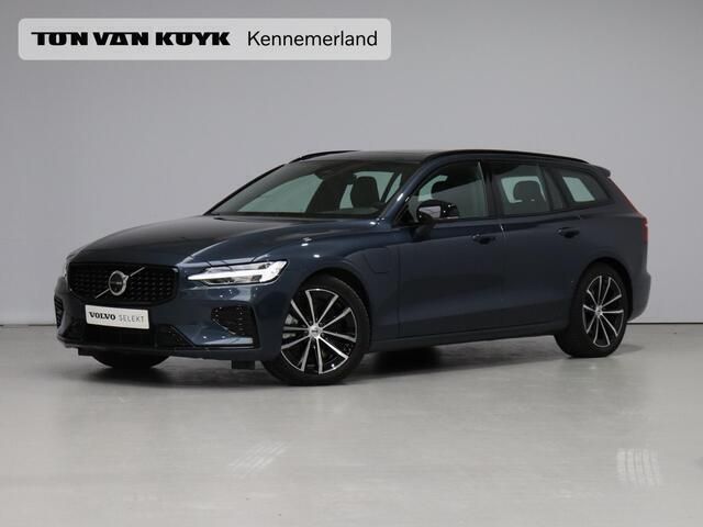 Blauw Gebruikt 2024 Volvo V60 Plus Stationwagen | € 49.950 (Duur) - Afbeelding 1/4