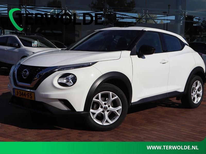 Wit Occasion 2020 Nissan Juke Acenta SUV | € 14.445 (Eerlijke prijs) - Afbeelding 1/4