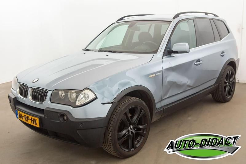 Blauw Gebruikt 2005 BMW X3 SUV | € 2.950 - Afbeelding 1/4